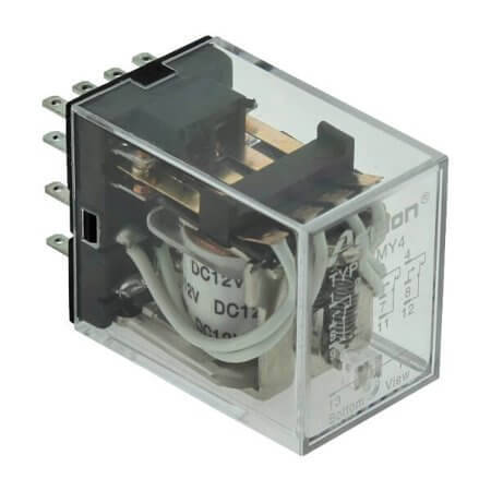 MY4-12VDC-DRAGON RELAY 3A 12VDC 4PNC (HC4) DRAGON - 1