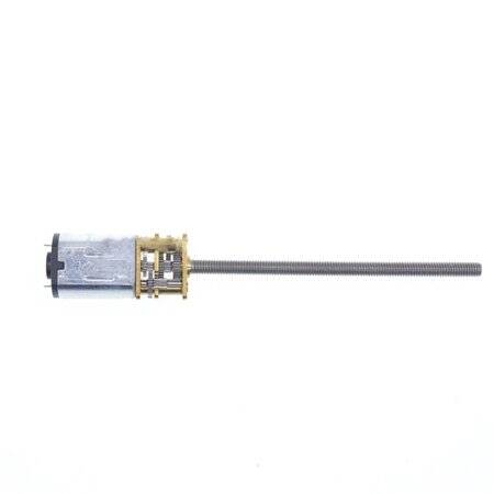 N20-M3 X 55 6V 100RPM Kaba ve Uzun Redüktörlü Motor N20 Vidalı Dişli Motor Minyatür Dişli Motor - 3