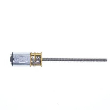 N20-M4 X 55 3V 20RPM Kaba ve Uzun Redüktörlü Motor N20 Vida Dişli Motor Minyatür Dişli Motor - 1