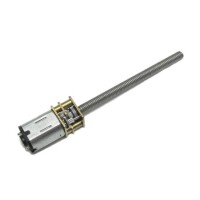 N20-M4 X 55 6V 125RPM Kaba ve Uzun Redüktörlü Motor N20 Vidalı Dişli Motor Minyatür Dişli Motor - 1