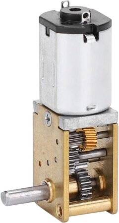 N20-M4 X 55 6V 200RPM Kaba ve Uzun Redüktörlü Motor N20 Vida Dişli Motor Minyatür Dişli Motor - 1