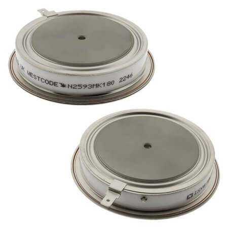 N2593MK180-U9900 THYRISTOR DISC SINGLE 2593A 1800V CHASSIS - 1