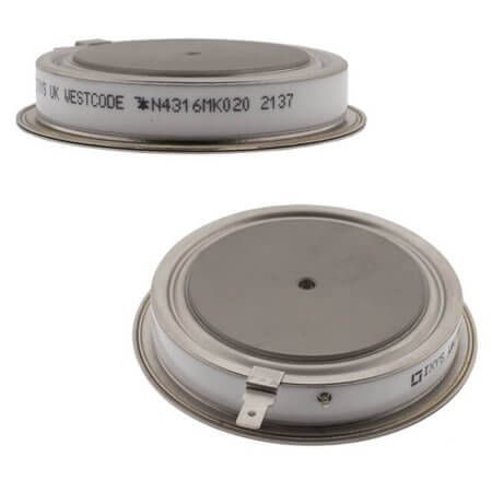 N4316MK020-U9900 THYRISTOR DISC SINGLE 4316A 200V CHASSIS - 1