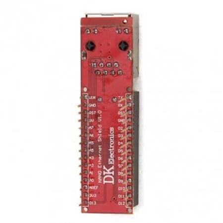 Nano ENC28J60 Ethermet Shield V1.0 Networking Module - 4