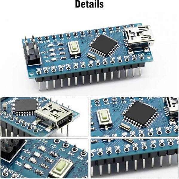Nano V3.0 FT232 Chip Development Board Atmega328P-AU - 3