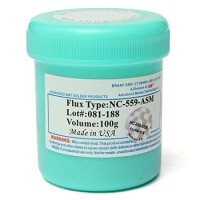 NC-559-ASM TPF Flux Anti-Wet No-Clean 100g Cream Solder Paste - 1