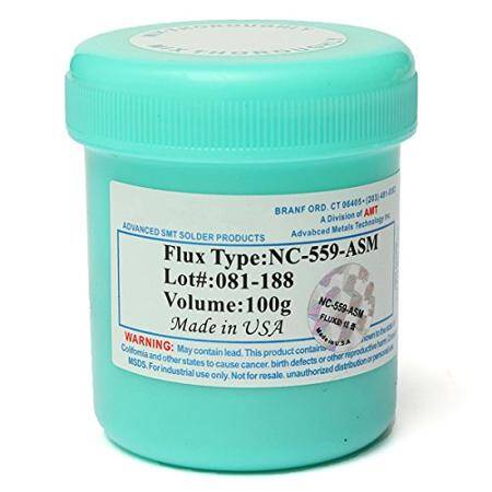 NC-559-ASM TPF Flux Anti-Wet No-Clean 100g Cream Solder Paste - 1