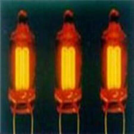 NE-2-ORANGE LED NEON BRIGHTNESS ORANGE 4x10 1/4W 220K RESISTOR - 1