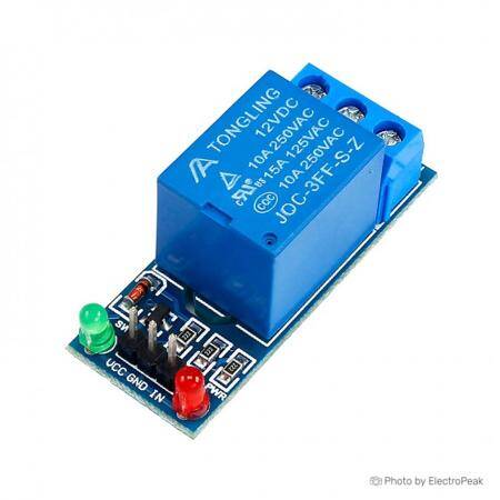 New 1 Channel 12V Relay Module Low Level - 1