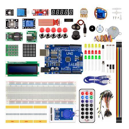 NEWEST RFID Starter Kit for Arduino R3 Board R3 Upgraded version Learning Suite Without Battery Plastic Case - 1