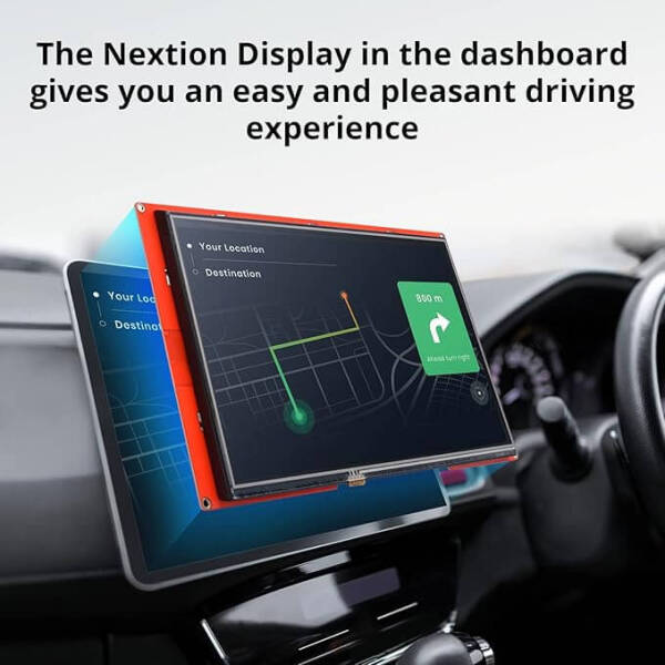 Nextion NX1060P101-011R-I 10.1 Inch Resistive Touch Screen Man-machine Interface HMI Kernel Enhanced Version - 4