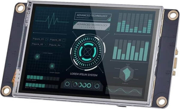 Nextion NX3224K028 2.8 Inch Resistive Touch Screen Man-machine Interface HMI Kernel Enhanced Version - 1
