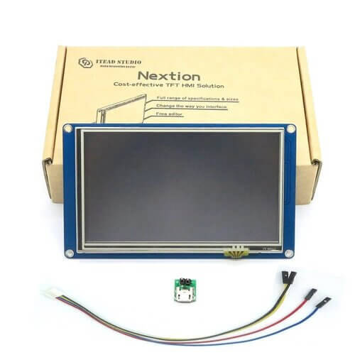 Nextion NX4832T035 3.5 inch Resistive Touch Screen Man-machine interface HMI kernel - 2