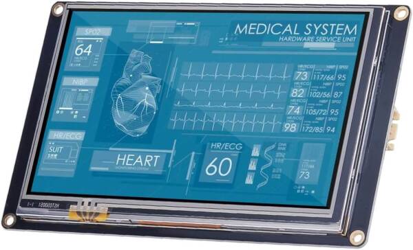 Nextion NX8048K050 5.0 Inch Resistive Touch Screen Man-machine Interface HMI Kernel Enhanced Version - 2