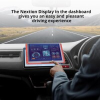 Nextion NX8048P050-011R-Y 5.0 Inch Resistive Touch Screen With Protective Shell - 3