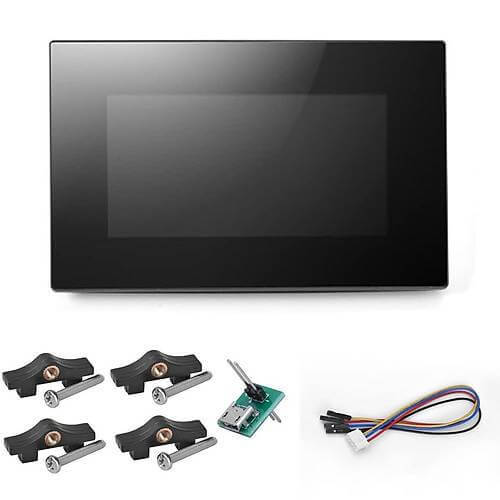 Nextion NX8048P070-011R-Y 7 Inch Resistive Touch Screen Man-machine Interface HMI Kernel Enhanced Version with Protective Shell - 3