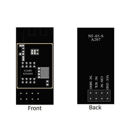 NF-05-S MODULE 2.4GHz WITH PCB ANTENNA DIP TYPE - 1