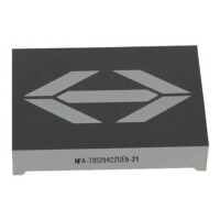 NFA-T052942ZUEB-21- LED DISPLAY BARGRAPH ARROW 36.5MM RED COMMON PIN - 1