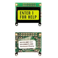 NHD-0208AZ-FL-GBW LCD CHARACTER 8X2 STN POSITIVE 5V - 1