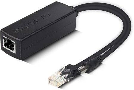 Non-Isolated DC5.5x2.1mm 100M PoE Splitter 48V To 12V1.2A - 1