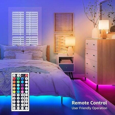 Non-Waterproof Red 5050 12V SMD LED Strip 60 LED/Meter Flexible 5M/Roll - 5