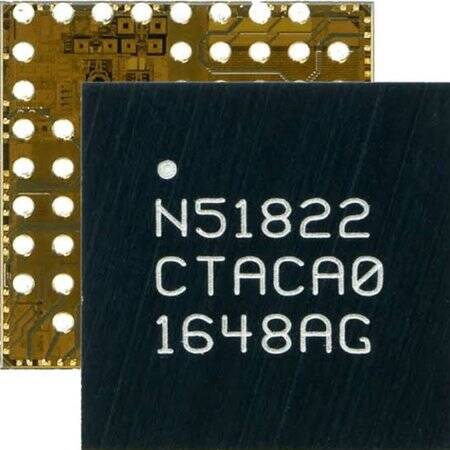 NRF51422-CEAA-R BLUETOOTH IC RF TXRX+MCU ISM>1GHZ 2.4GHz WLCSP62 - 1