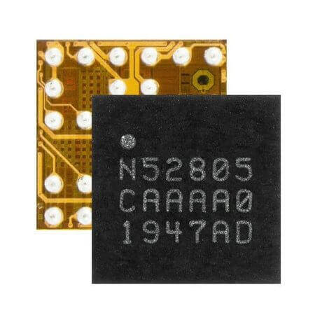 NRF52805-CAAA-R7 BLUETOOTH IC RF TXRX+MCU ISM>1GHZ 2.4GHz WLCSP62 - 1