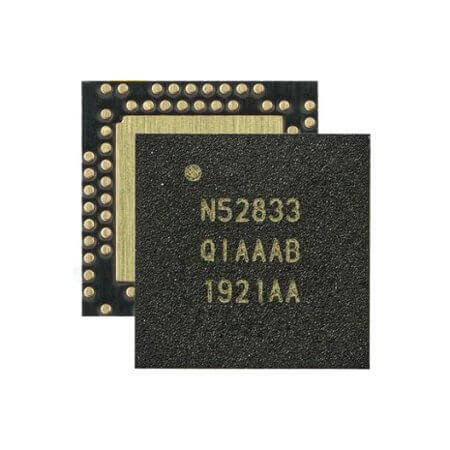 NRF52840-QIAA-F-R7 BLUETOOTH IC RF TXRX+MCU ISM>1GHZ 2.4GHz FQFN73 - 1
