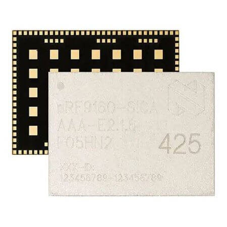 nRF9160-SICA-R7 MODULE NBIOT RF TXRX+MCU GPS700MHz-2.2GHz TFLGA161 - 1