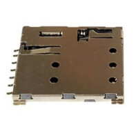 NSCCP-D-06-G-SMT-SW-T/R CONNECTOR SIM CARD PUSH-PUSH SMT - 1