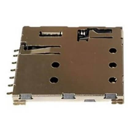 NSCCP-D-06-G-SMT-SW-T/R CONNECTOR SIM CARD PUSH-PUSH SMT - 1