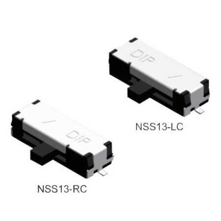 NSS13-RC-V-T/R SWITCH SLIDE 1P3T 300mA 4V On-Off SMT R/A - 1