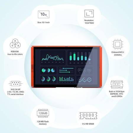 NX1060P101-011C-I HMI DISPLAY 10.1