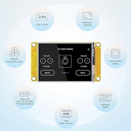 NX3224F024 HMI DISPLAY 2.4