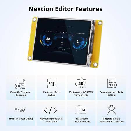 NX3224F028 HMI DISPLAY 2.8