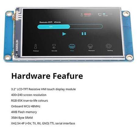 NX4024T032 HMI TFT LCD 3.2
