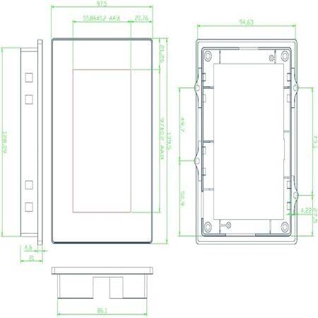 NX4827P043-011C-Y HMI DISPLAY 4.3