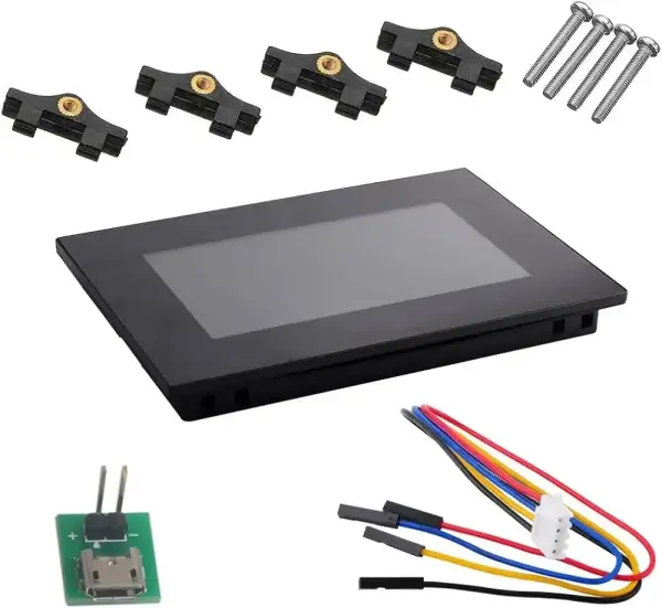 NX8048K070-011C - 7 Inch Nextion HMI Multi-Touch Kapasitif TFT Dokunmatik LCD Ekran ve Muhafaza - 800x400 - 32MB Hafıza - 1