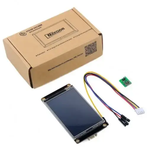 NX8048K070 - 7 Inch Nextion HMI Dokunmatik TFT Lcd Ekran + 8 Port GPIO / 32 MB Dahili Hafıza - 1