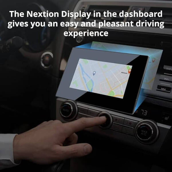 NX8048P070-011C-Y - 7 Inch Nextion HMI Kapasitif Dokunmatik LCD Ekran ve Muhafazalı - 3