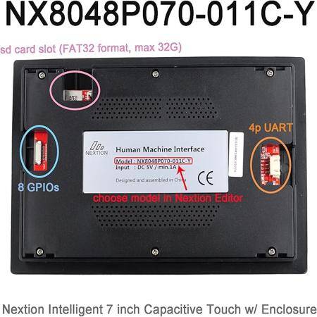 NX8048P070-011C-Y HMI DISPLAY 7