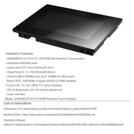 NX8048P070-011R-Y HMI DISPLAY 7