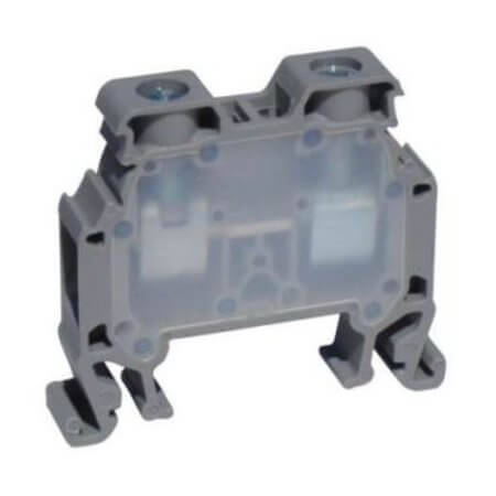 ONKA-1037 TERM.BLK DIN RAIL 1P 6MM² RED - 1