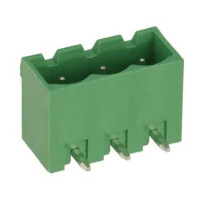 OQ0354510000G TERM.BLK.5.08MM 3P MALE 90C GREEN - 1
