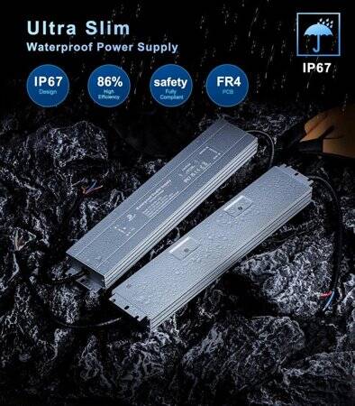 Original Osram OT FIT 200W 24V Constant Voltage Waterproof Power Supply - 2