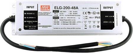 Original Taiwan MEAN WELL ELG-200-48A-3Y Waterproof Power Supply - 1