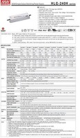 Original Taiwan MEAN WELL HLG-240H-54B Waterproof Power Supply - 2