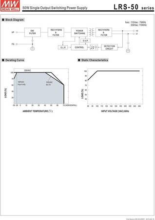 Original Taiwan MEAN WELL LRS-50-24 Power Supply - 3