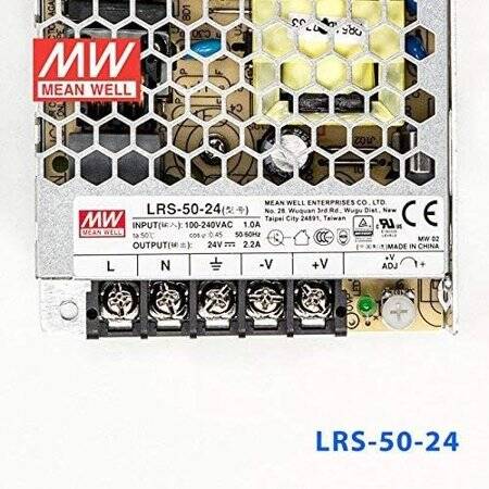 Original Taiwan MEAN WELL LRS-50-24 Power Supply - 5