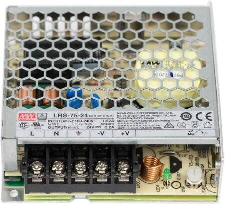 Original Taiwan MEAN WELL LRS-75-24 Power Supply - 2